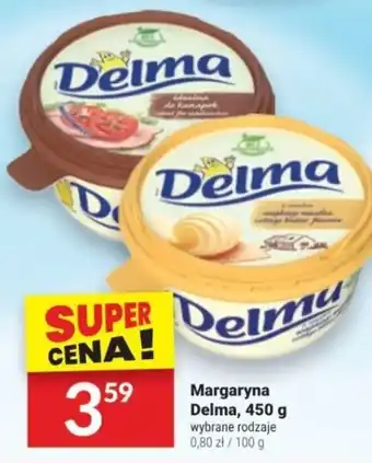 Twój Market Margaryna Delma 450 g oferta