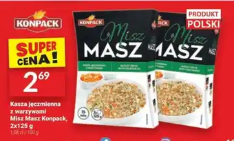 Twój Market Kasza jęczmienna z warzywami Misz Masz Konpack 2x125 g oferta