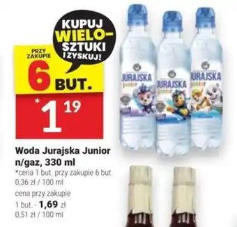 Twój Market Woda Jurajska Junior n/gaz 330 ml oferta
