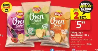 Twój Market Chipsy Lay's Oven Baked 110 g oferta