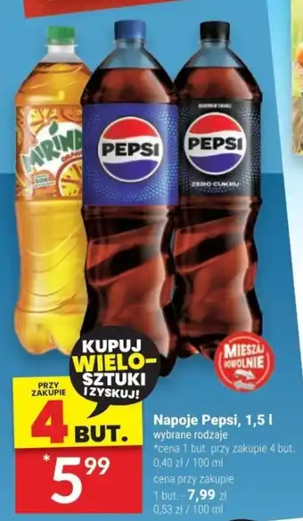 Twój Market Napoje Pepsi 1,5l oferta