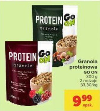 Carrefour Granola proteinowa GO ON 300g oferta