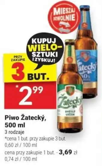 Twój Market Piwo Žatecký, 500ml oferta