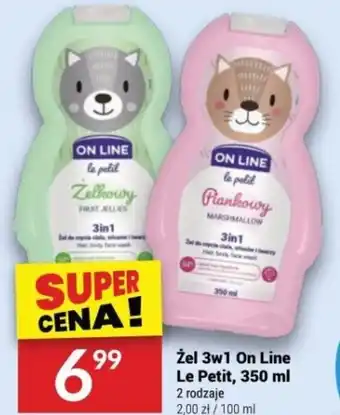 Twój Market Żel 3w1 On Line Le Petit, 350 ml oferta