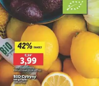 Lidl BIO Cytryny 500 g oferta