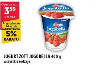 Eurocash Cash & Carry JOGURT ZOTT JOGOBELLA 400 g oferta