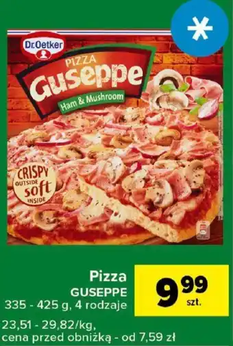 Carrefour Pizza GUSEPPE 335-425g oferta
