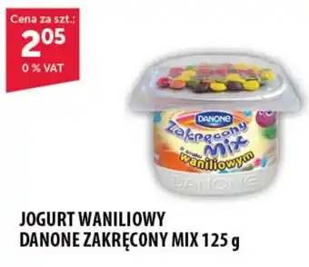 Eurocash Cash & Carry JOGURT WANILIOWY DANONE ZAKRĘCONY MIX 125 g oferta