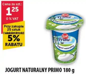 Eurocash Cash & Carry JOGURT NATURALNY PRIMO 180 g oferta