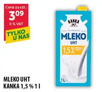 Eurocash Cash & Carry MLEKO UHT KANKA 1,5% 1 L oferta
