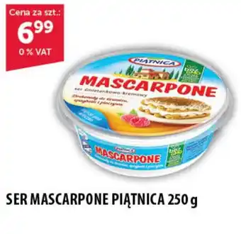 Eurocash Cash & Carry SER MASCARPONE PIĄTNICA 250 g oferta