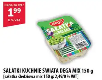 Eurocash Cash & Carry SAŁATKI KUCHNIE ŚWIATA DEGA MIX 150 g oferta