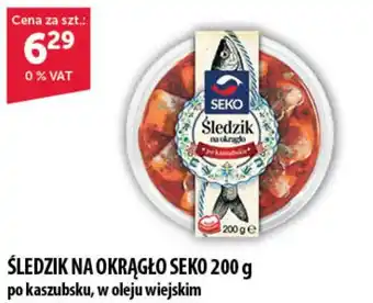 Eurocash Cash & Carry ŚLEDZIK NA OKRĄGŁO SEKO 200 g oferta