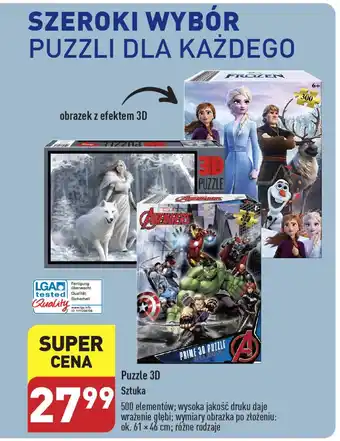 ALDI Puzzle 3D oferta