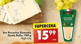 Biedronka Ser Pecorino Romano Gusto Bello, 150 g oferta