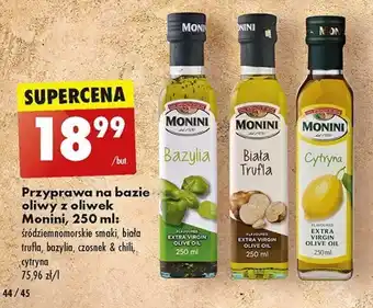 Biedronka Przyprawa na bazie oliwy z oliwek Monini, 250 ml oferta