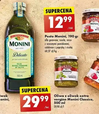 Biedronka Oliwa z oliwek extra vergine Monini Classico,  500 ml oferta