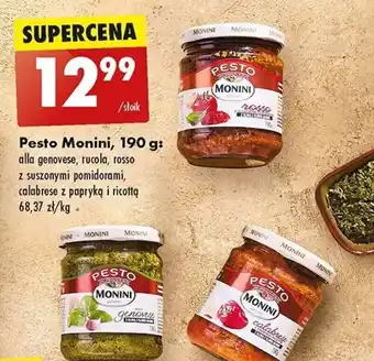 Biedronka Pesto Monini, 190 g oferta