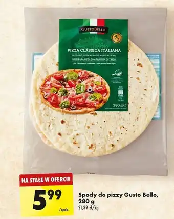 Biedronka Spody do pizzy Gusto Bello, 280 g oferta