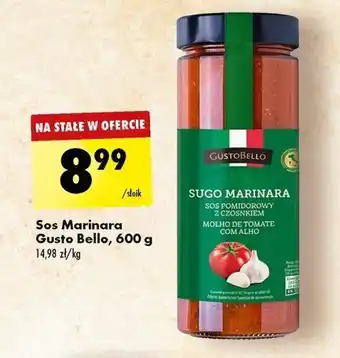 Biedronka Sos Marinara Gusto Bello, 600 g oferta