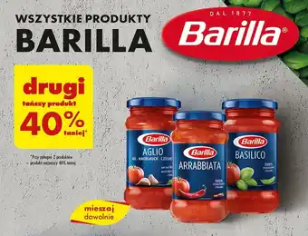 Biedronka WSZYSTKIE PRODUKTY BARILLA oferta