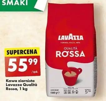 Biedronka Kawa ziarnista Lavazza Qualità Rossa, 1 kg oferta