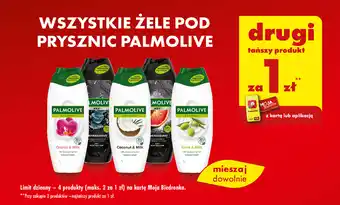 Biedronka WSZYSTKIE ŻELE POD PRYSZNIC PALMOLIVE oferta