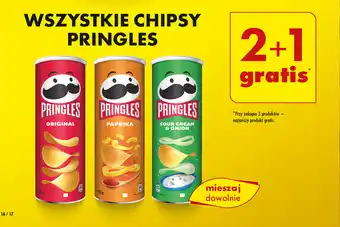 Biedronka WSZYSTKIE CHIPSY PRINGLES oferta