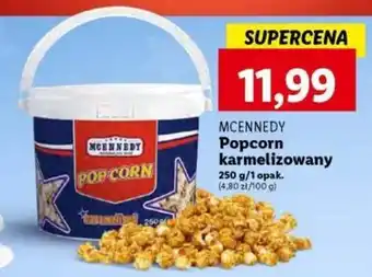 Lidl MCENNEDY Popcorn karmelizowany 250g oferta