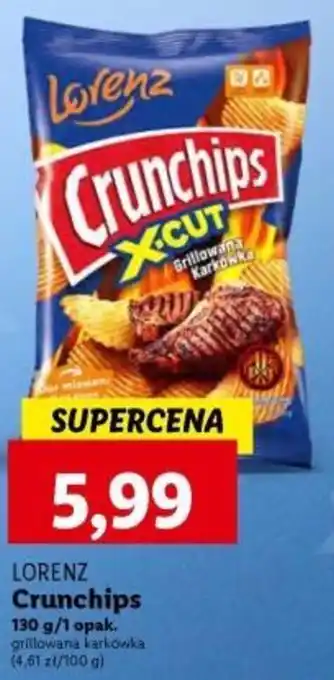 Lidl LORENZ Crunchips 130 g oferta