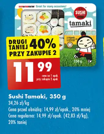 Biedronka Sushi Tamaki, 350 g oferta
