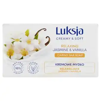 Kaufland Luksja Creamy & Soft Kremowe mydło relaksujące jaśmin i wanilia 90 g oferta