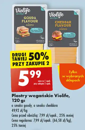 Plastry wegańskie Violife, 120 g