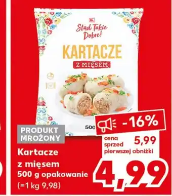 Kaufland Kartacze z mięsem K-Stąd Takie Dobre oferta