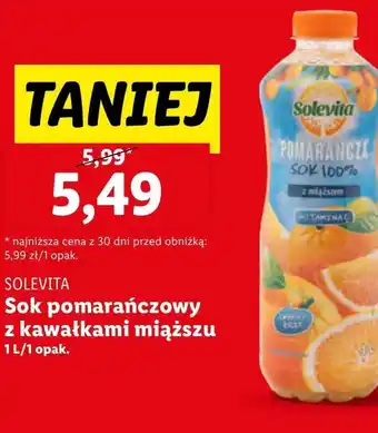 Lidl Sok Solevita oferta