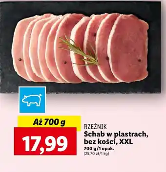 Lidl Schab bez kości Rzeźnik oferta