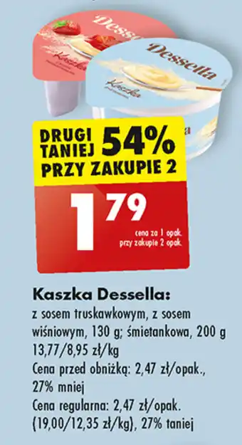 Biedronka Kaszka Dessella oferta