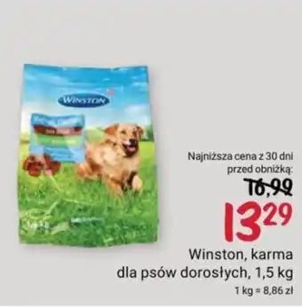 Rossmann Winston, karma dla psów dorosłych, 1,5 kg oferta