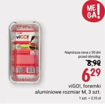 Rossmann viGO!, foremki aluminiowe rozmiar M, 3 szt. oferta
