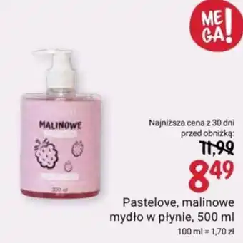 Rossmann Pastelove, malinowe mydło w płynie, 500 ml oferta
