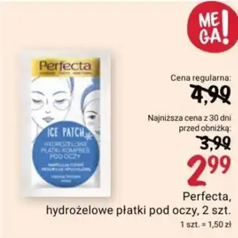Rossmann Perfecta, hydrożelowe płatki pod oczy, 2 szt. oferta