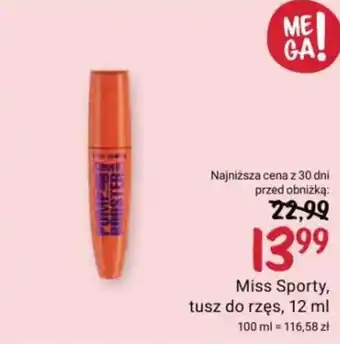 Rossmann Miss Sporty, tusz do rzęs, 12 ml oferta