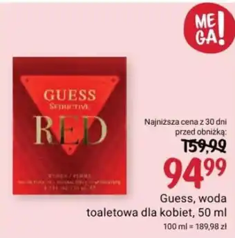 Rossmann Guess, woda toaletowa dla kobiet, 50 ml oferta