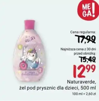 Rossmann Naturaverde, żel pod prysznic dla dzieci, 500 ml oferta