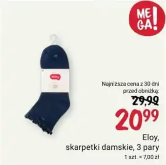 Rossmann Eloy, skarpetki damskie, 3 pary oferta