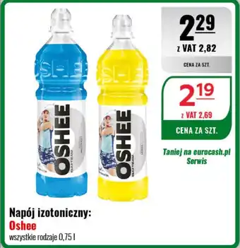Eurocash Napój izotoniczny: Oshee 0,75 l oferta