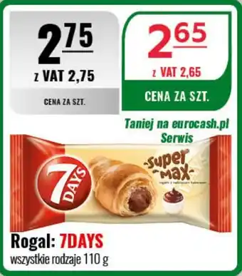 Eurocash Rogal: 7DAYS 110 g oferta