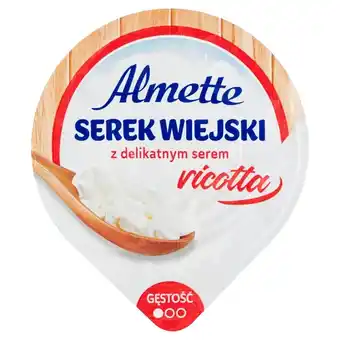 E.Leclerc Almette Serek wiejski z delikatnym serem ricotta 150 g oferta