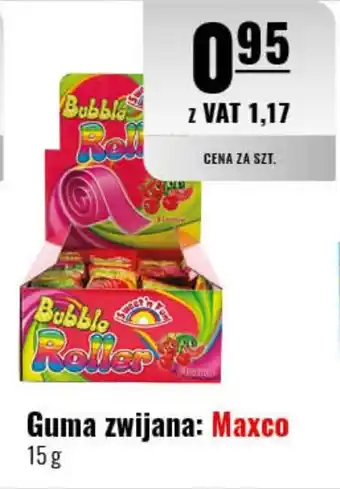 Eurocash Guma zwijana: Maxco 15 g oferta