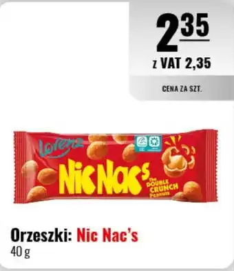 Eurocash Orzeszki: Nic Nac's 40 g oferta